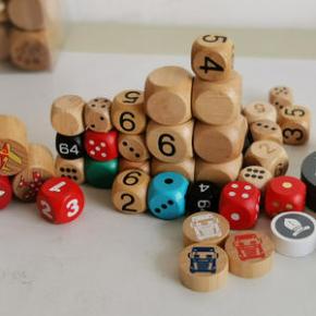 Custom Printed Wooden Dice